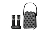 Kannettavat & Bilekaiuttimet - Divoom SongBird-HQ2 Karaoke speaker with 2 microphones - Black - 90100058236