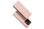 Puhelin - Kannet ja kotelot - Dux Ducis Skin Pro Case with Flip and Card Slot for Xiaomi Redmi Note 13 5G - Pink - 6934913009123