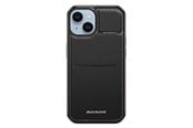 Puhelin - Kannet ja kotelot - Dux Ducis Rafi Mag Wallet Case with 3-in-1 Stand for iPhone 14 Plus with MagSafe and RFID Lock - Black - 6934913027257