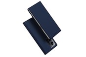 Puhelin - Kannet ja kotelot - Dux Ducis Skin Pro Case for Xiaomi Redmi Note 12 Flip Cover Card Wallet Stand Blue - 6934913029909