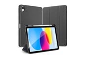 Tabletti - Kannet & Suojakotelot - Dux Ducis Domo Case iPad 10.9" 2022 / iPad 11" 2025 Cover Smart Cover Stand Black - 6934913034132