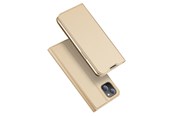 Puhelin - Kannet ja kotelot - Dux Ducis Skin Pro Holster Case Flip Cover iPhone 14 Plus Gold - 6934913035108