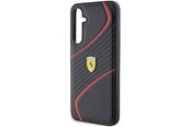 Puhelin - Kannet ja kotelot - Ferrari Twist Metal Logo Case for Samsung Galaxy S23 FE - Black - 3666339218577