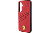 Puhelin - Kannet ja kotelot - Ferrari Big SF Perforated Case for Samsung Galaxy S24 - Red - 3666339242503