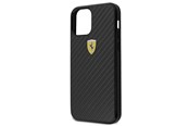 Puhelin - Kannet ja kotelot - Ferrari On Track Real Carbon Case for iPhone 12 mini - Black - 3700740480106