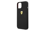 Puhelin - Kannet ja kotelot - Ferrari Silicone Case for iPhone 13 mini - Black - 3666339026912