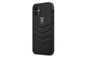 Puhelin - Kannet ja kotelot - Ferrari Off Track Quilted Case for iPhone 12 mini - Black - 3700740479476