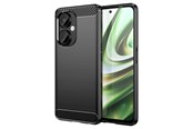 Puhelin - Kannet ja kotelot - Hurtel Carbon Case for OnePlus Nord CE 3 Flexible Silicone Carbon Cover Black - 9145576274651