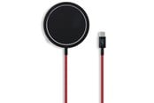 Puhelin - Adapterit & Laturit - Ferrari 15W MagSafe Wireless Charger - Black - 3666339121280