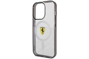 Puhelin - Kannet ja kotelot - Ferrari Outline MagSafe Case for iPhone 14 Pro Max - Clear - 3666339121167