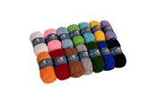 Luovat leikit - Colorations - Acrylic Yarn Set 4 mm - 14 Colors - 42FY54