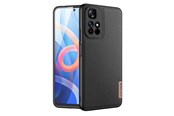 Puhelin - Kannet ja kotelot - Dux Ducis Fino Case Cover Covered with Nylon Material Poco M4 Pro 5G Black - 6934913043851