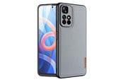 Puhelin - Kannet ja kotelot - Dux Ducis Fino Case Cover Covered With Nylon Material Poco M4 Pro 5G Blue - 6934913043868