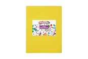 Luovat leikit - Colorations - Foam Sheets Yellow 10 pcs. - CHCLFMYE
