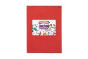 Luovat leikit - Colorations - Foam Sheets Red 10 pcs. - CHCLFMRE