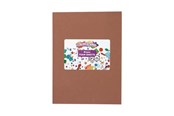 Luovat leikit - Colorations - Foam Sheets Brown 10 pcs. - CHCLFMBR