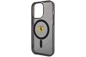 Puhelin - Kannet ja kotelot - Ferrari Translucent MagSafe Case for iPhone 14 Pro Max - Black - 3666339121082