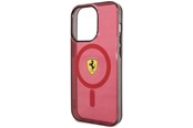 Puhelin - Kannet ja kotelot - Ferrari Translucent MagSafe Case for iPhone 14 Pro - Red - 3666339120993