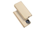 Puhelin - Kannet ja kotelot - Dux Ducis Skin Pro Holster Case Flip Cover iPhone 13 Mini Gold - 6934913048924