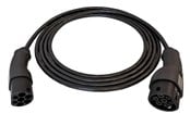 Sähköauton lataus - Metron Charging cable 32 A 22 kW 5 m with Tesla opening button - 90314