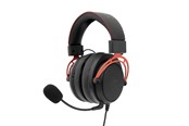 Kuulokkeet - White Shark GORILLA Over-Ear Gaming Headset - GORILLA BLACK/RED