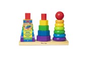 Vauva- ja taaperolelut - Melissa & Doug Stacking Toy Geometric - 6073093