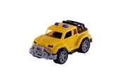 Leluautot - Cavallino Toys Trendy Jeep Geel Horse 22cm - 4152WD01
