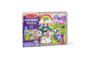 Palapelit - Melissa & Doug Chunky Puzzle Unicorn Puu - 6074501