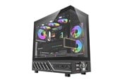 Kotelot - Darkflash DS950V Computer Case with Display + 6 Fans - Kotelot - Musta - DS950 SCRN BLK +6F