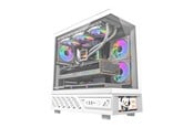 Kotelot - Darkflash DS950V Computer Case with Display + 6 Fans - Kotelot - Valkoinen - DS950 SCRN WHT +6F