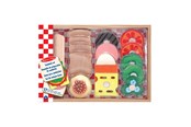 Puulelut - Melissa & Doug Wooden Sandwich Making Play Set - 6073559