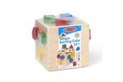 Vauva- ja taaperolelut - Melissa & Doug Wooden Shape Sorting Cube - 6075139