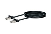 Verkkokaapelit - Schwaiger network cable - 2.5 m - black - Musta - 2.5m - CKB6025053