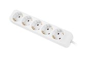Virtakaapelit (ulkoinen) - Lanberg - power strip - 2500 Watt - PS0-05F-0300-W