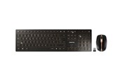 Näppäimistöt - Cherry DW 9100 - Näppäimistö ja Hiirisetti - Musta - JD-9100ES-2