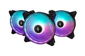 Kotelotuuletin - Chieftec Chieftronic Nova NF-1225RGB - Kotelotuuletin - 120mm - musta - NF-3012-RGB