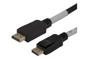 Näyttökaapeli - Deltaco - DisplayPort cable - DisplayPort to DisplayPort - 50 cm - DP54-1005