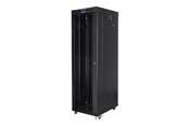 Räkit - Rack - Lanberg FF01 series V2 - rack - 600 x 1000 flat pack with glass door LCD - 42U - FF01-6042-12BL-R1