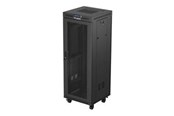 Räkit - Rack - Lanberg FF01 series - rack - 600 x 600 flat pack with mesh door LCD - 32U - FF01-6632-23BL