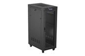 Räkit - Rack - Lanberg FF01 series - rack - 600 x 1000 flat pack with mesh door LCD - 32U - FF01-6032-23BL