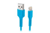 USB kaapelit - SBS TECABLEUSBIP589A USB-A - Lightning Cable - Blue - TECABLEUSBIP589A