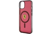 Puhelin - Kannet ja kotelot - Ferrari Translucent MagSafe Case for iPhone 14 - Red - 3666339120979