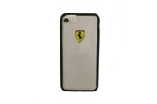Puhelin - Kannet ja kotelot - Ferrari Transparent Case for iPhone 7 / 8 / SE 2020 / SE 2022 - Transparent Black - 3700740396407