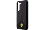 Puhelin - Kannet ja kotelot - Ferrari Perforated 296 P Case for Samsung Galaxy S23 - Black - 3666339117139
