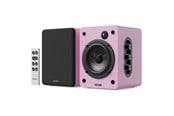 HiFi - kaiuttimet - Majority D50X Bluetooth Bookshelf Speakers - Pink - 1000003126