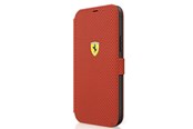 Puhelin - Kannet ja kotelot - Ferrari Off Track Perforated Case for iPhone 12 mini - Red - 3700740492574