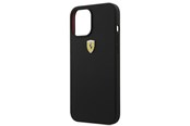 Puhelin - Kannet ja kotelot - Ferrari On Track Silicone Case for iPhone 12 Pro Max - Black - 3700740483480