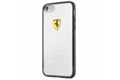 Puhelin - Kannet ja kotelot - Ferrari Racing Shield Case for iPhone 7 / 8 / SE 2020 / SE 2022 - Transparent Black - 3700740392300