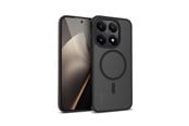 Puhelin - Kannet ja kotelot - CRONG Hybrid Matte Magnetic - Xiaomi 15T MagSafe Case (black) - CRGHMMXM15TBLK