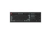 Näppäimistöt - Keychron V6 Ultra 100% 8K Wireless Tri-Mode - POM Red - Pelinäppäimistö - Pohjoismainen - Musta - V6U-D1-BO
